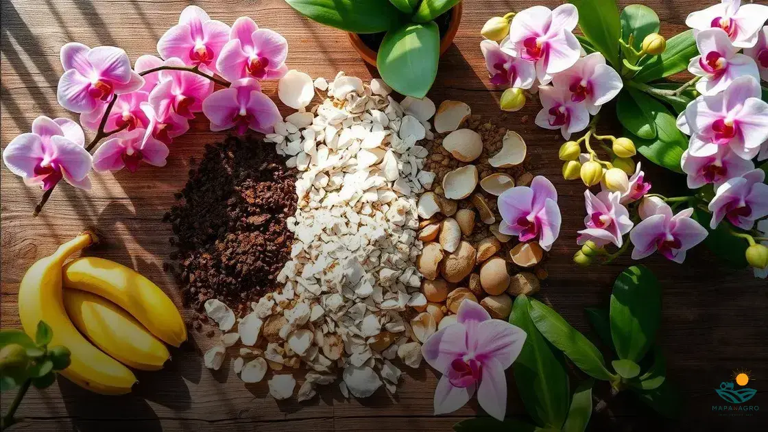 adubos caseiro para orquídeas