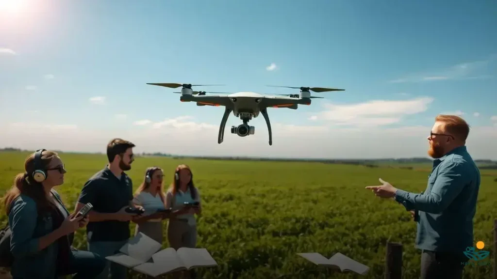 curso de piloto de drone agricola