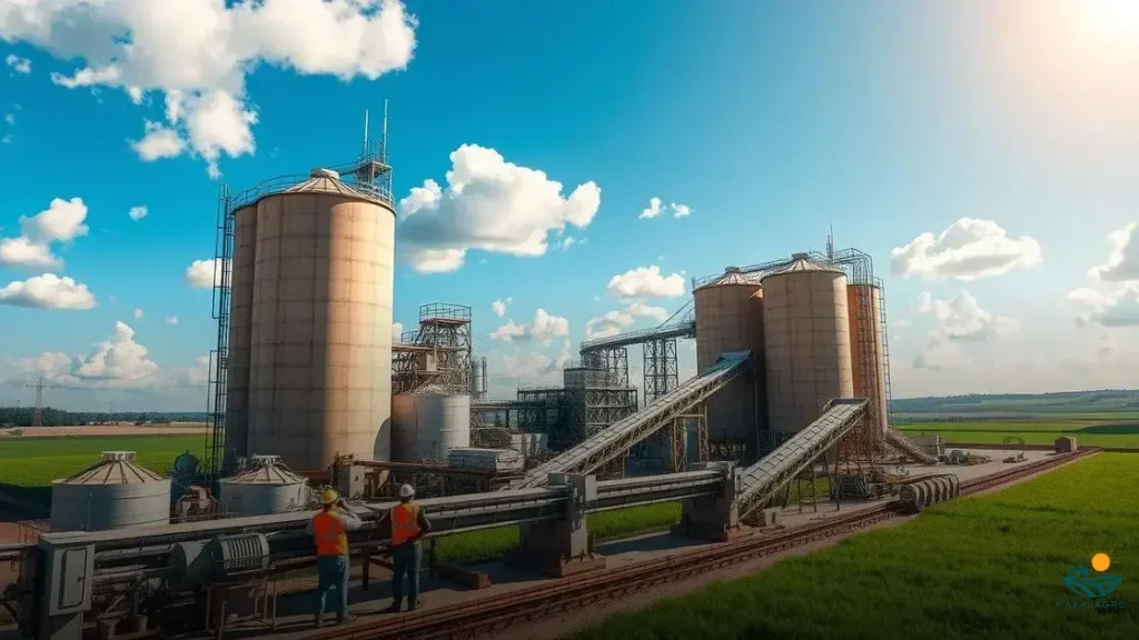 fábrica de fertilizantes