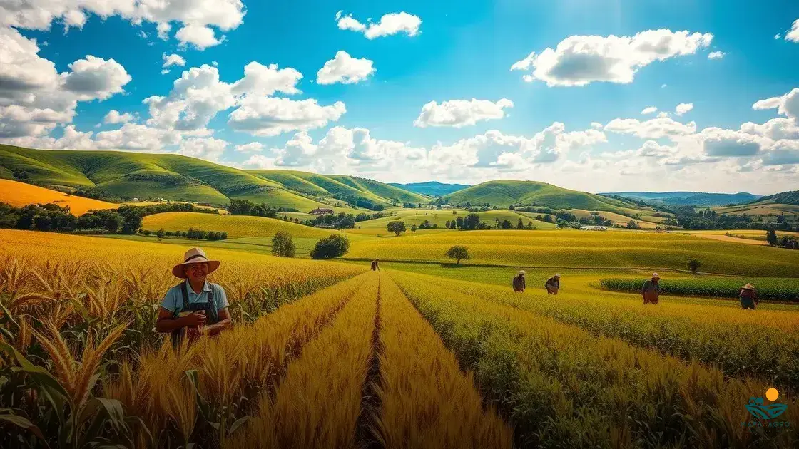 produções agrícolas