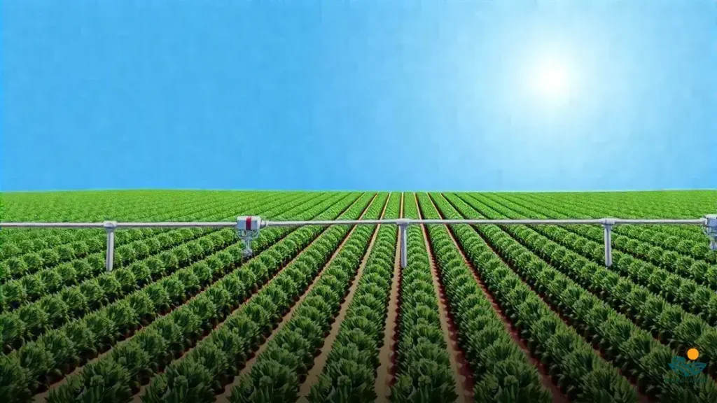 projeto de irrigação