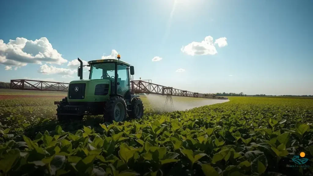 pulverização agrícola
