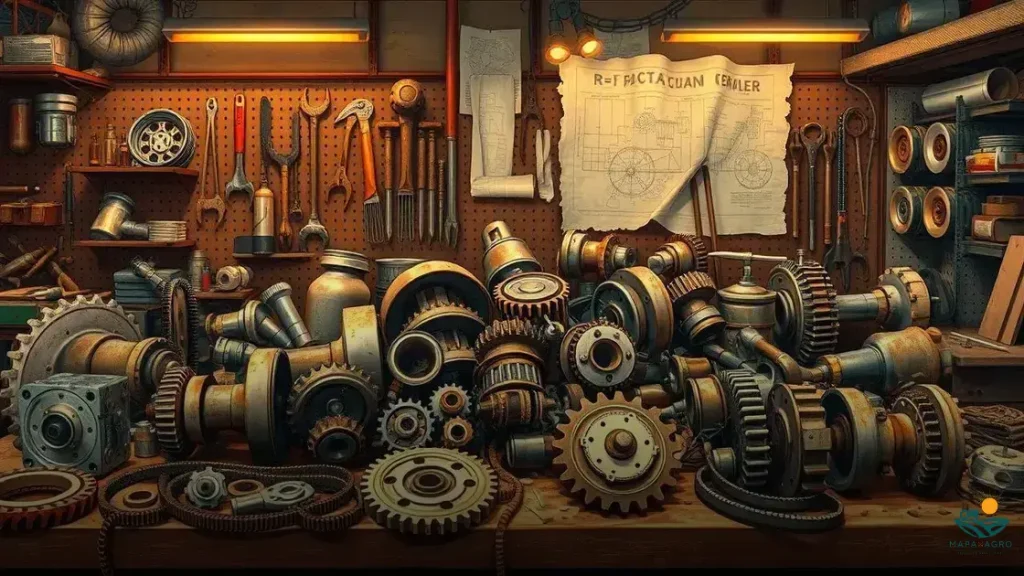 rech peças para máquinas pesadas e agrícolas