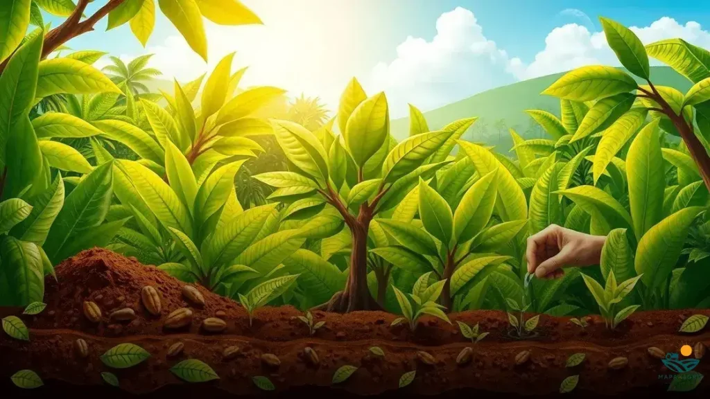 como plantar cacaueiro