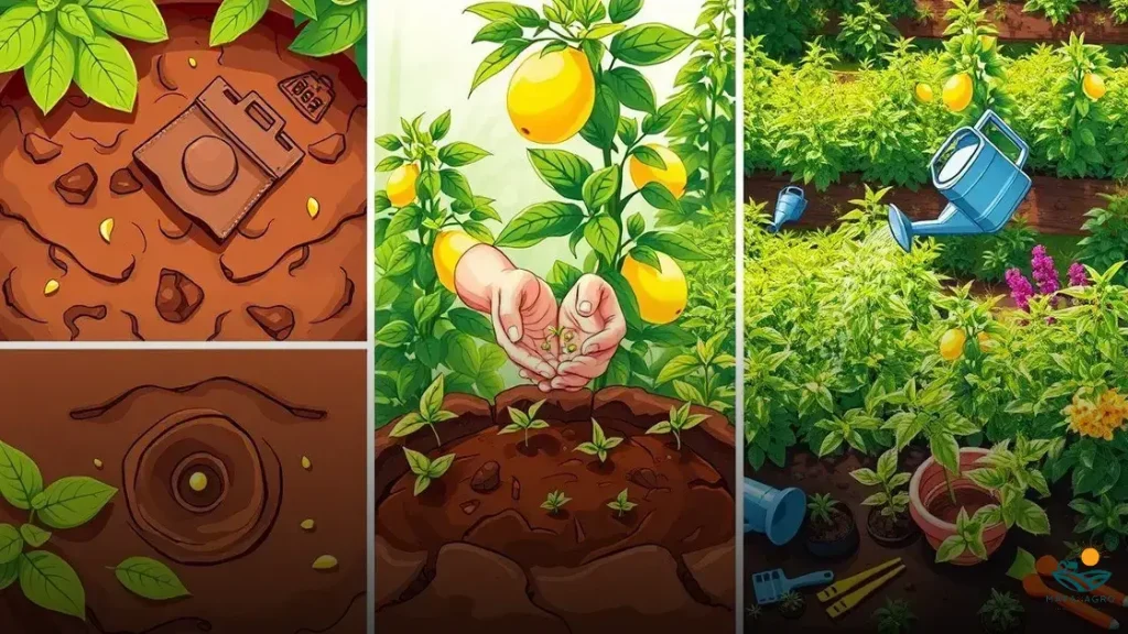 como plantar erva cidreira