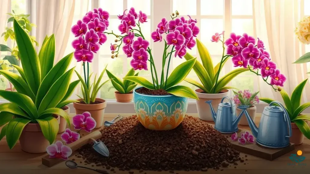 como plantar orquidea