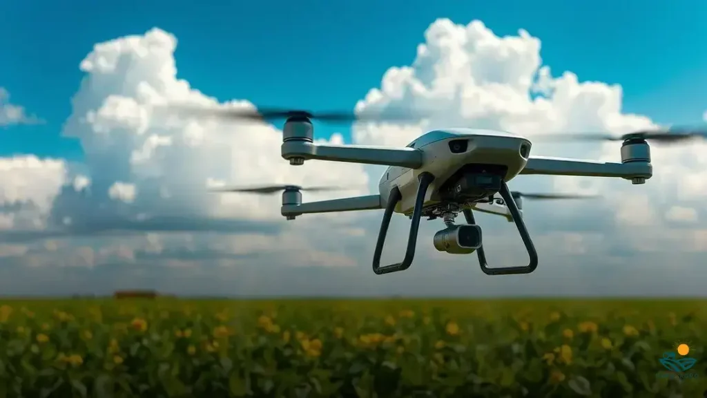drone agricola para pulverização