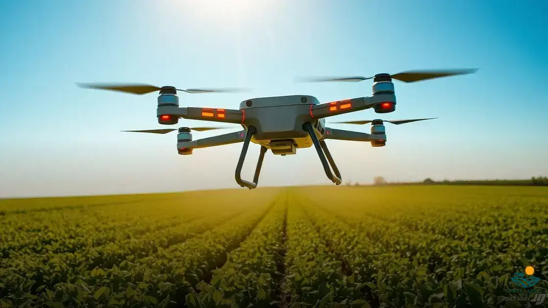 drone de pulverização agrícola