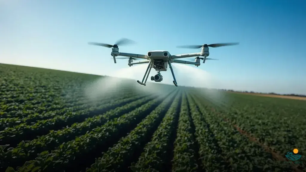 drone pulverização