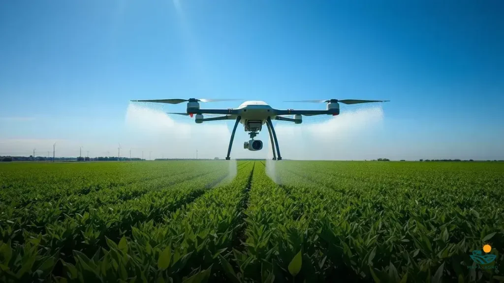 drone pulverização agricola