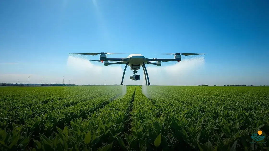 drone pulverização agricola