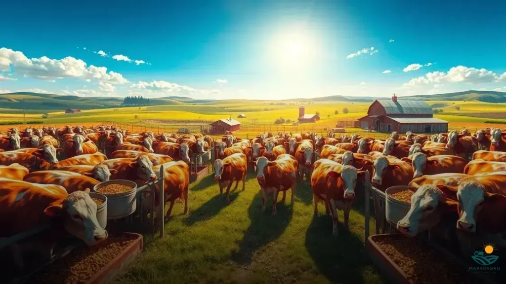 gado para confinamento