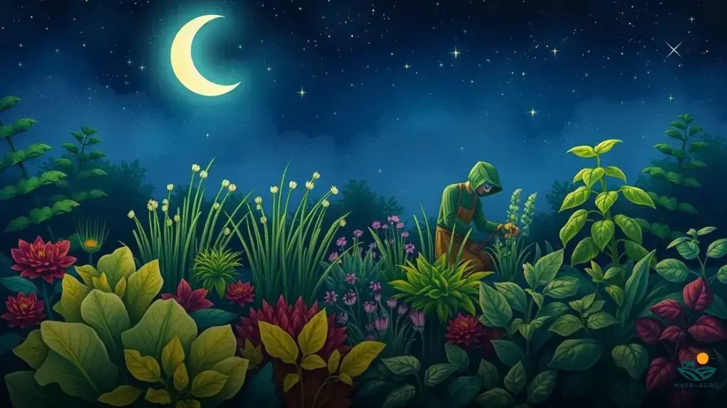 o que plantar na lua crescente