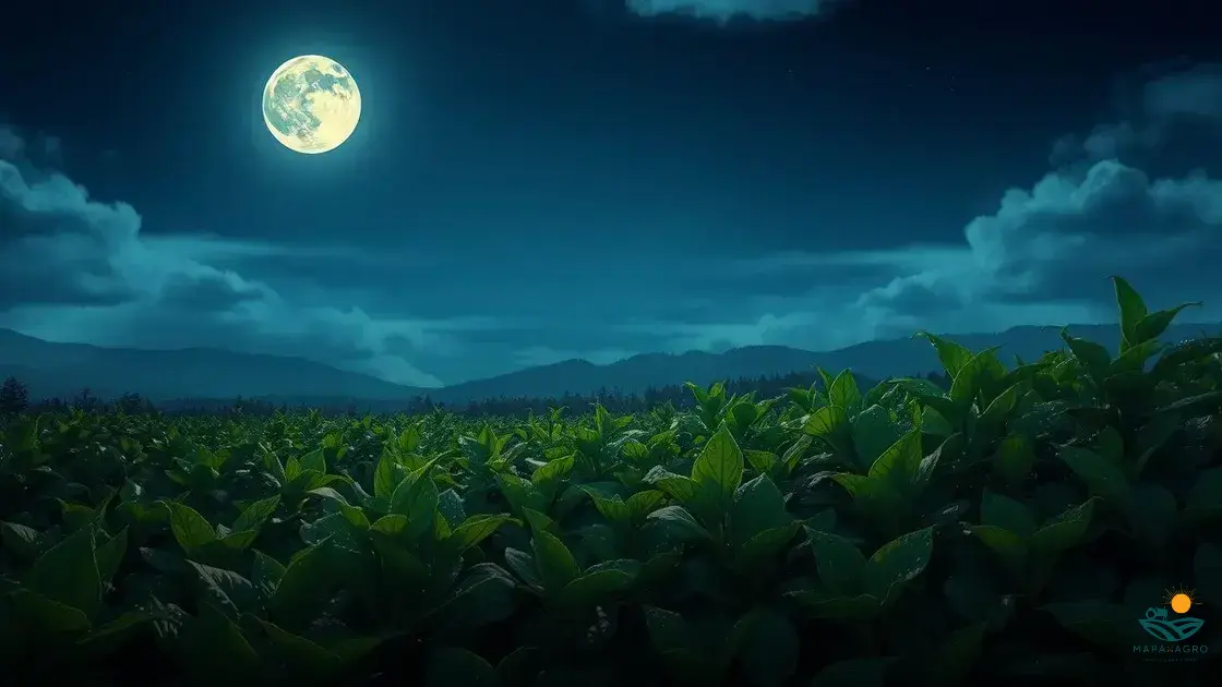qual a melhor lua para plantar feijão