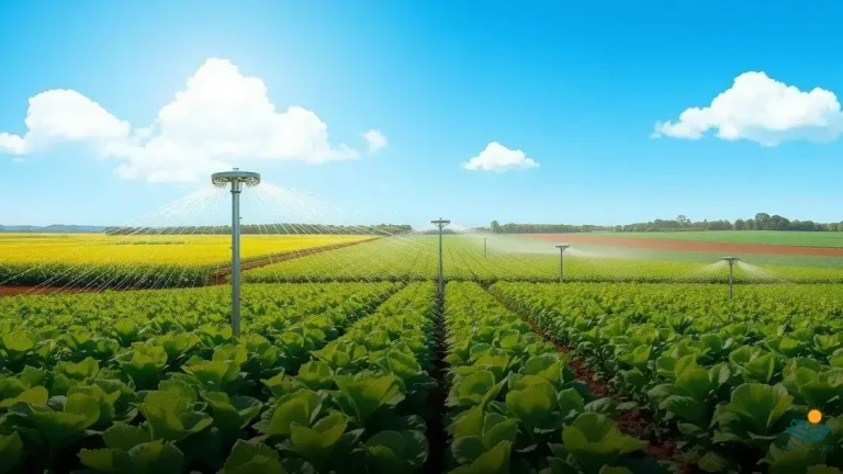 sistema de irrigação aspersão