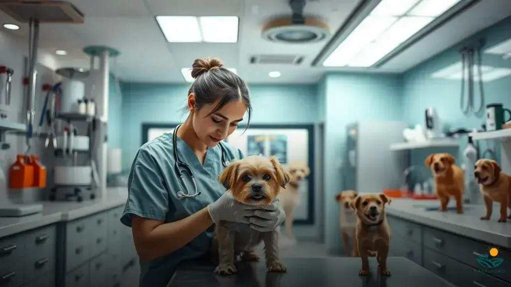 auxiliar veterinário
