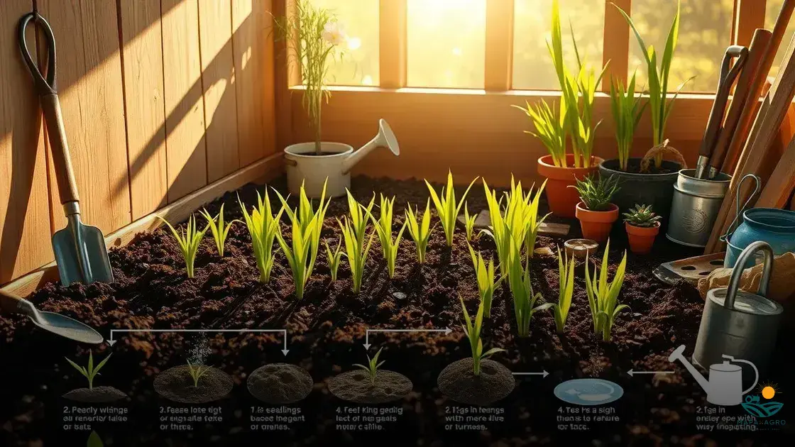 como plantar arroz em casa