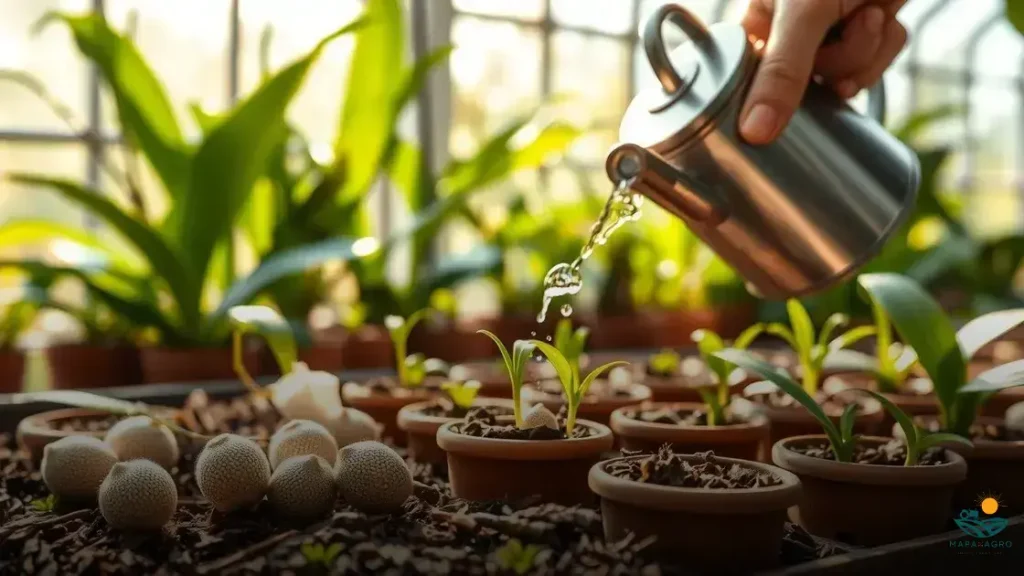 como plantar as sementes de orquideas