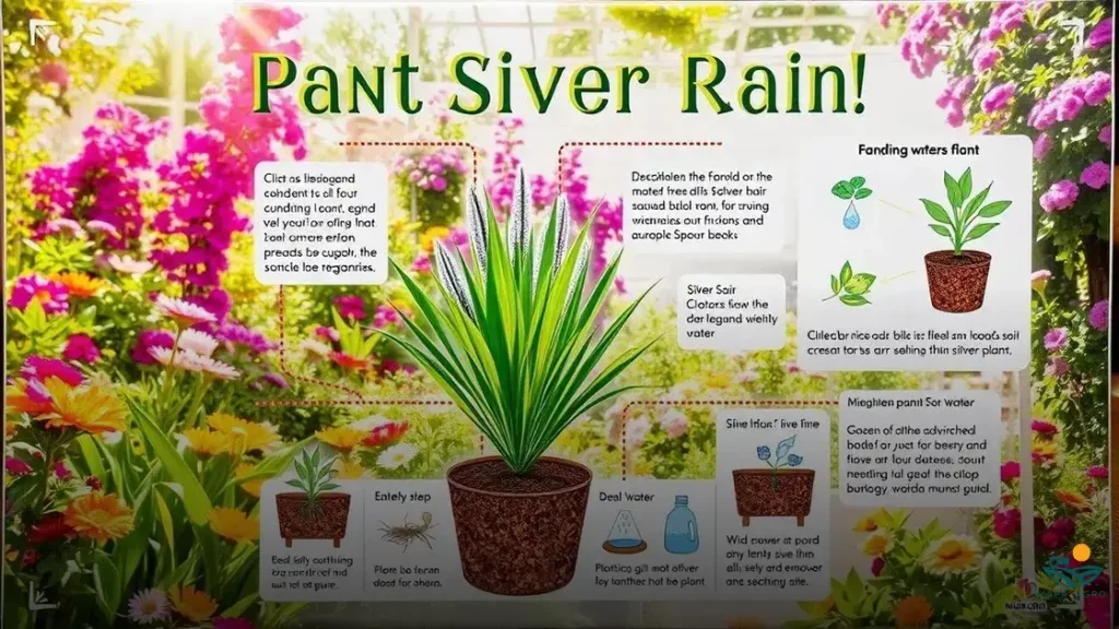 como plantar chuva de prata