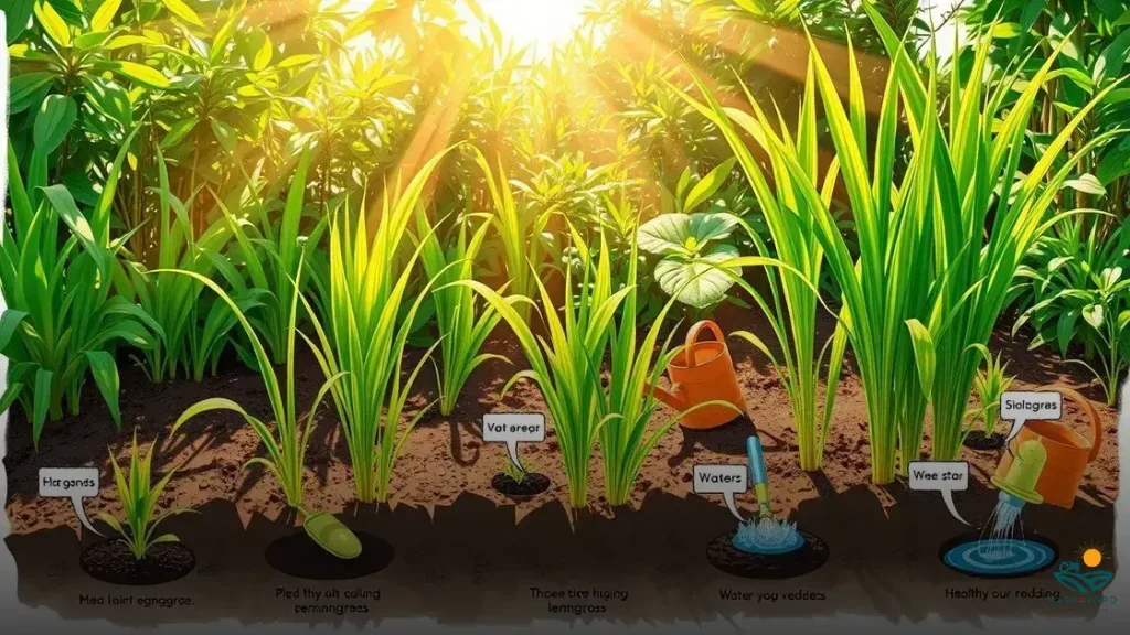 como plantar citronela