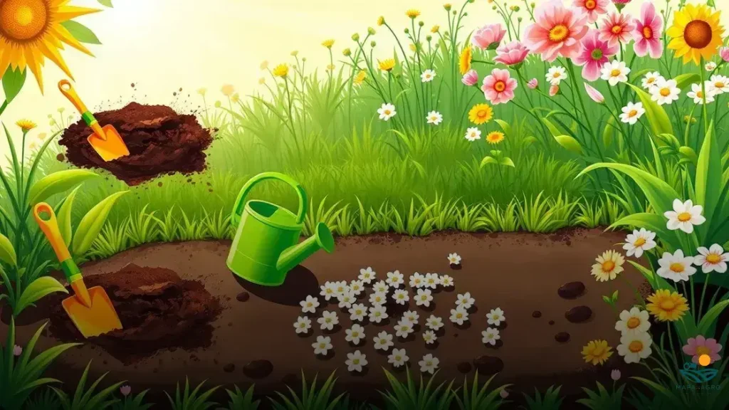 como plantar flores de maio
