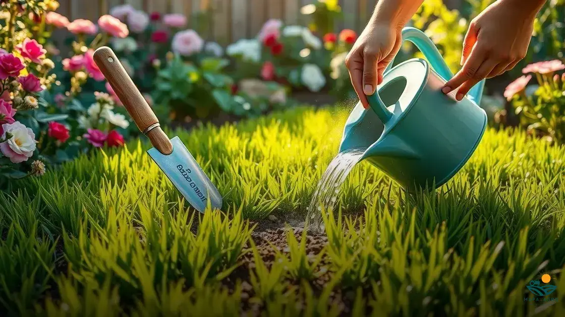 como plantar grama gastando pouco