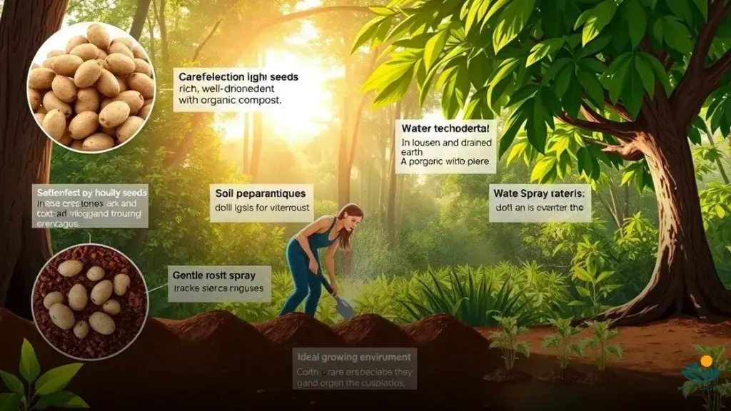 como plantar o cupuaçu