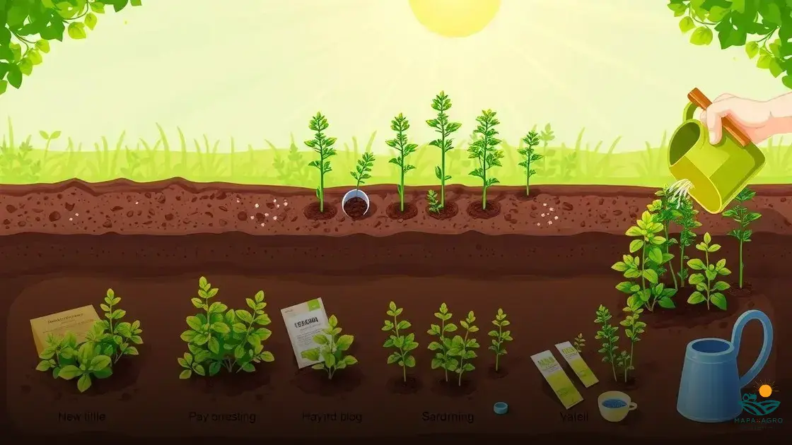 como plantar oregano