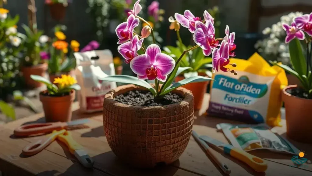 como plantar orquídeas em vasos de barro