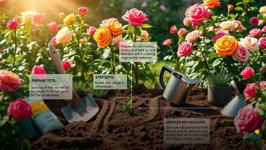 Como plantar rosas de buquê e ter um jardim deslumbrante