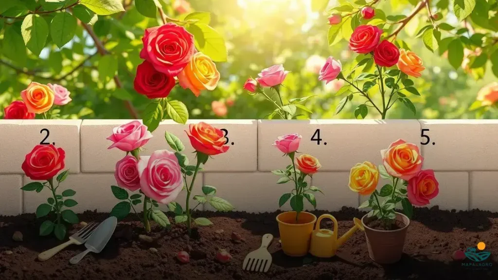 como plantar rosas em vasos