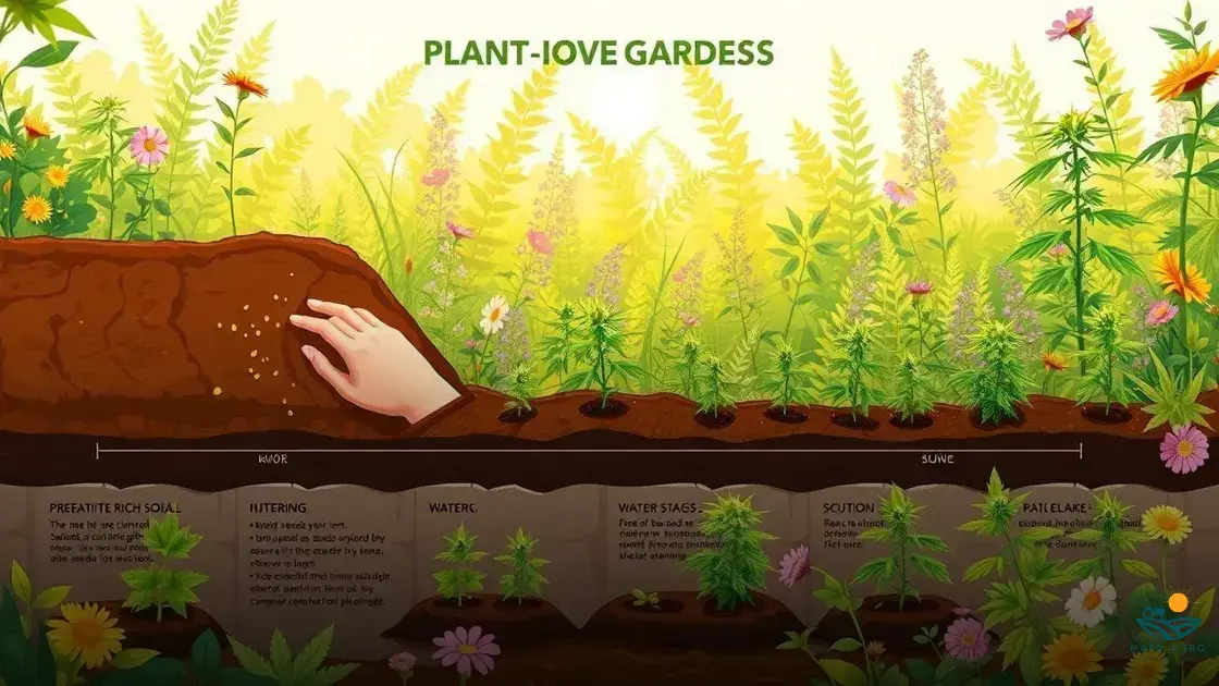 como plantar semente de maconha