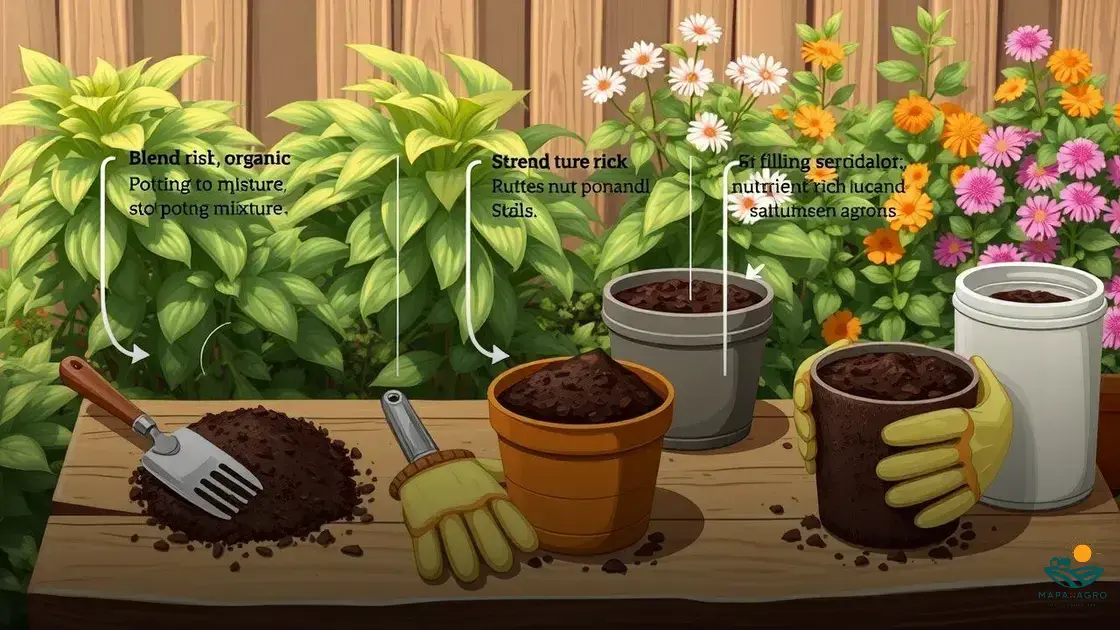 como preparar a terra para plantar em vasos de forma fácil