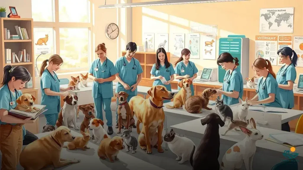 curso auxiliar de veterinário
