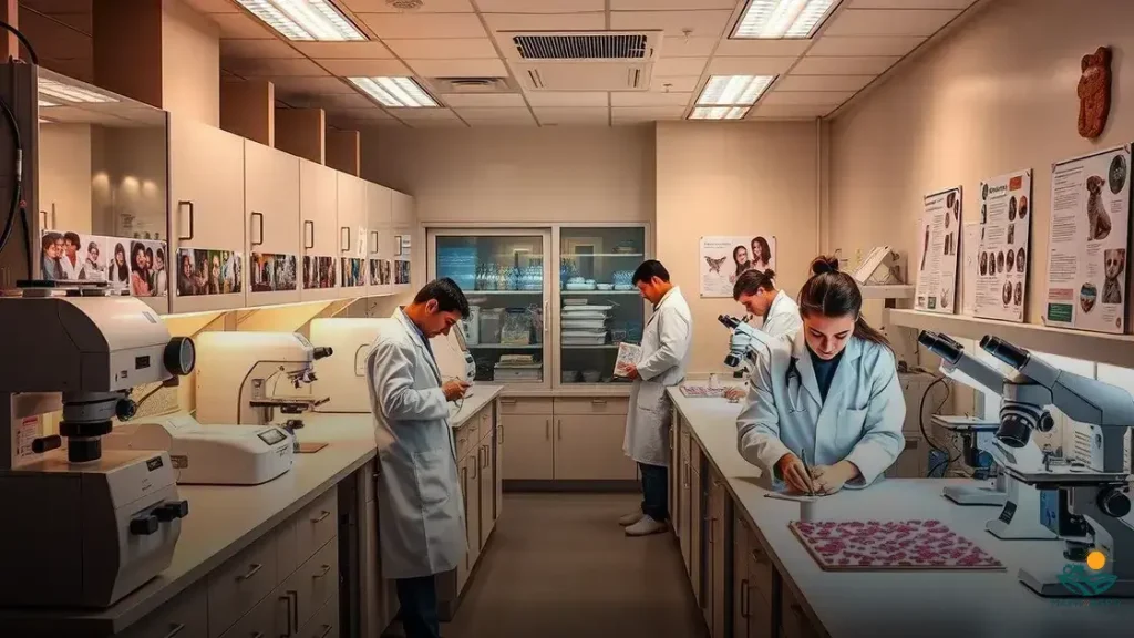laboratorio veterinário