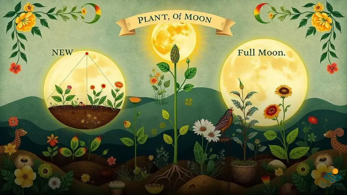 o que plantar em cada fase da lua