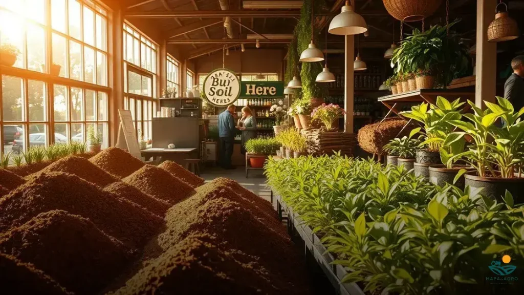 onde comprar terra para plantar perto de mim