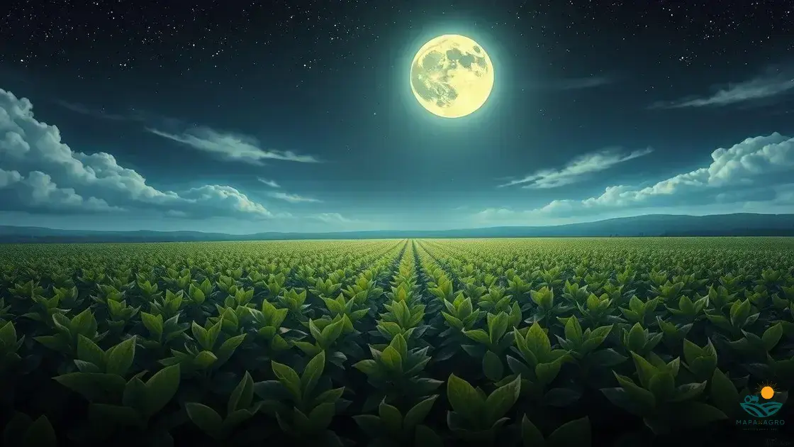 qual a lua boa para plantar feijão