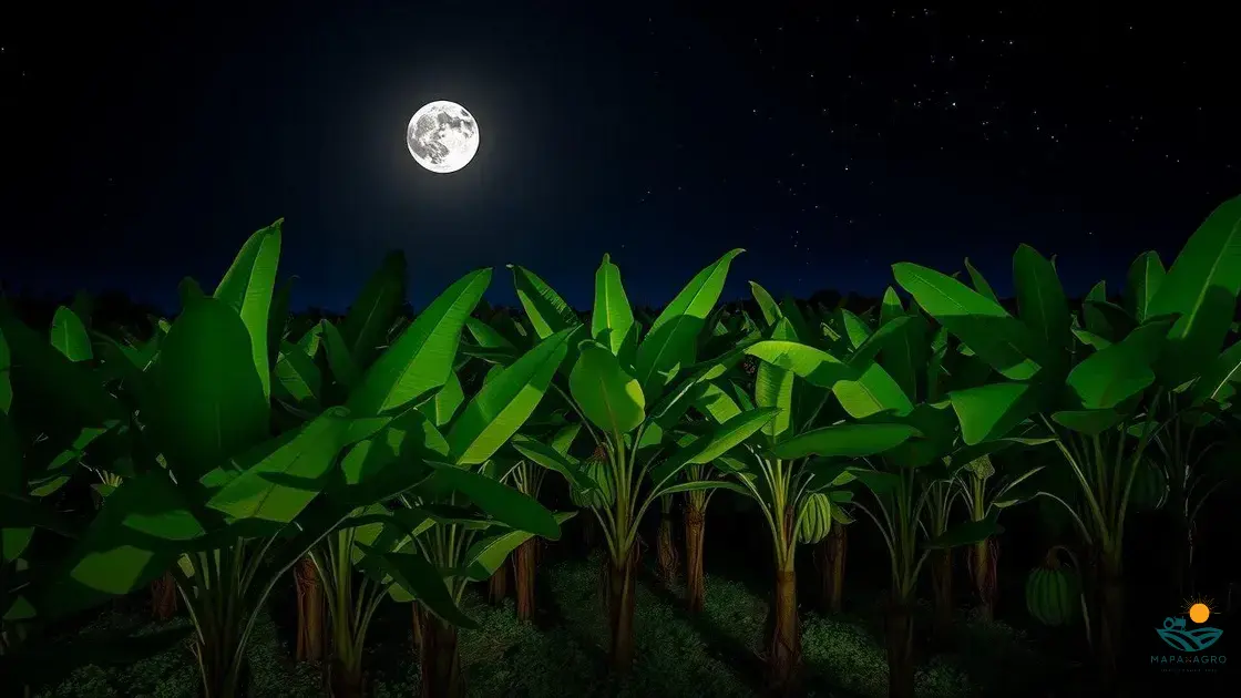 qual a melhor lua para plantar bananeira