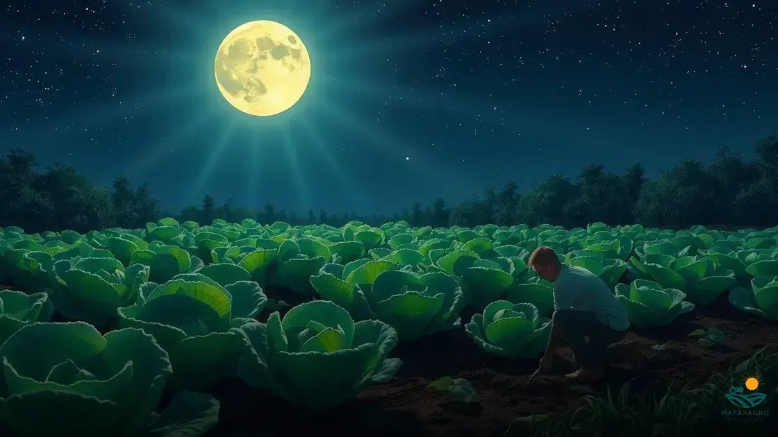 Qual a melhor lua para plantar couve e ter colheitas perfeitas?