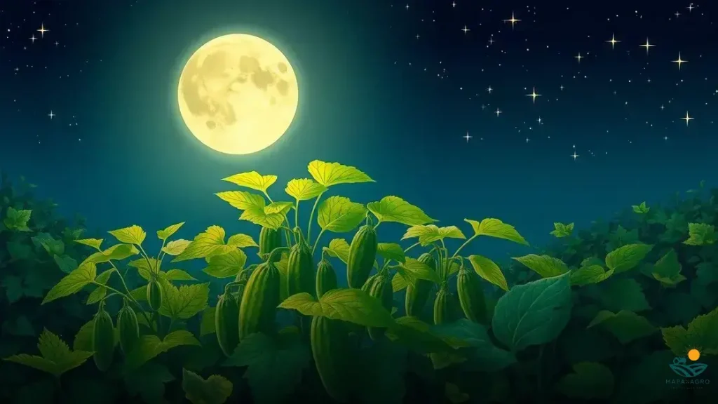 qual a melhor lua para plantar pepino