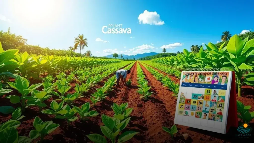 qual o melhor mês para plantar mandioca