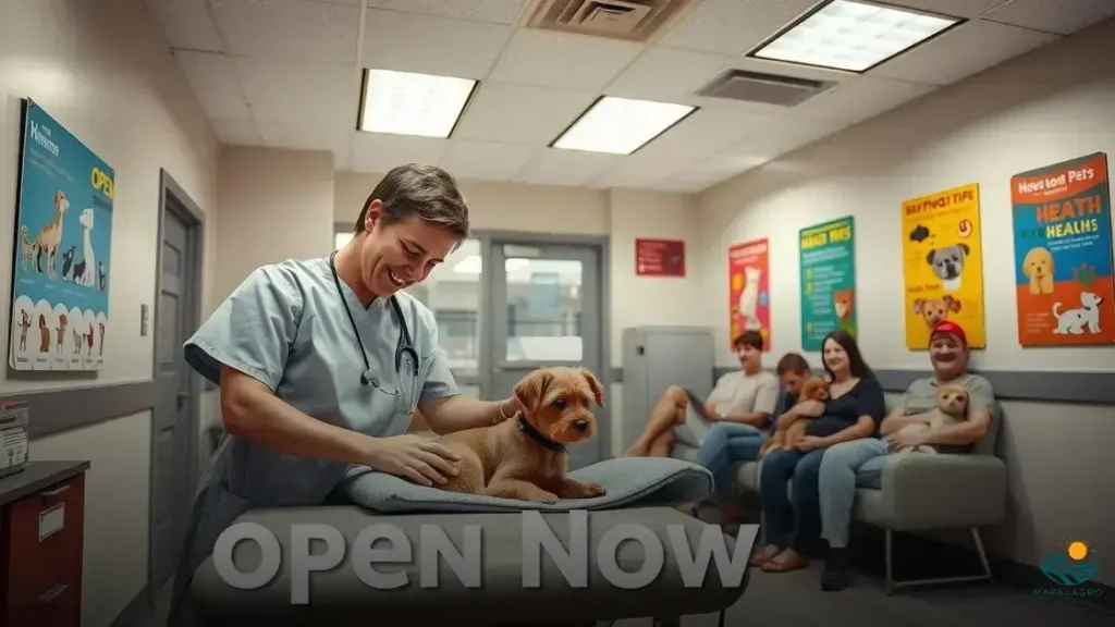 veterinário aberto agora