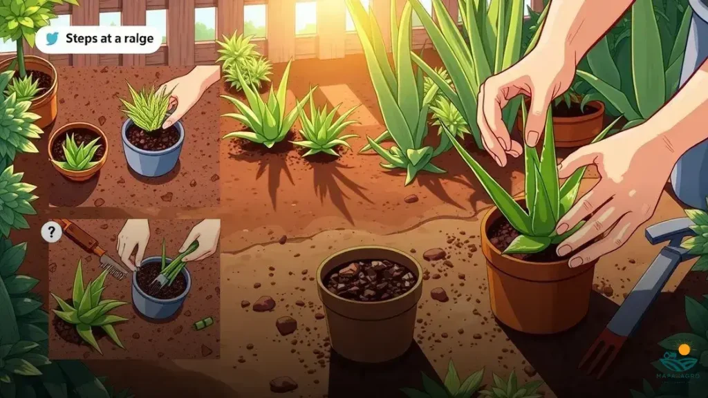 como plantar a babosa