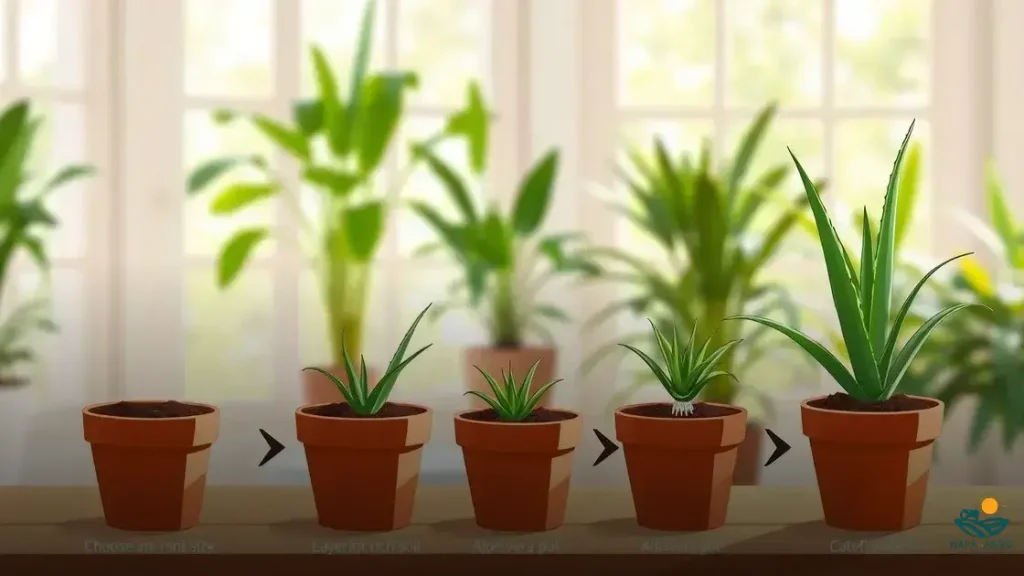 como plantar babosa no vaso