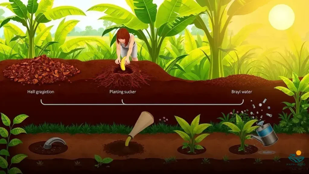 como plantar banana nanica