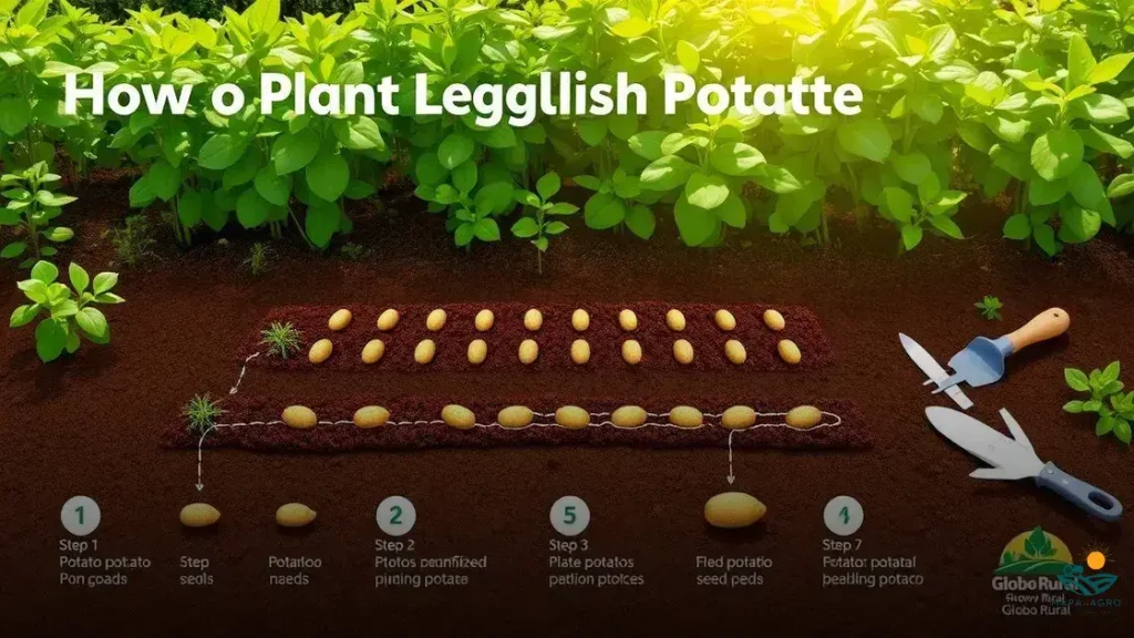 como plantar batata inglesa globo rural