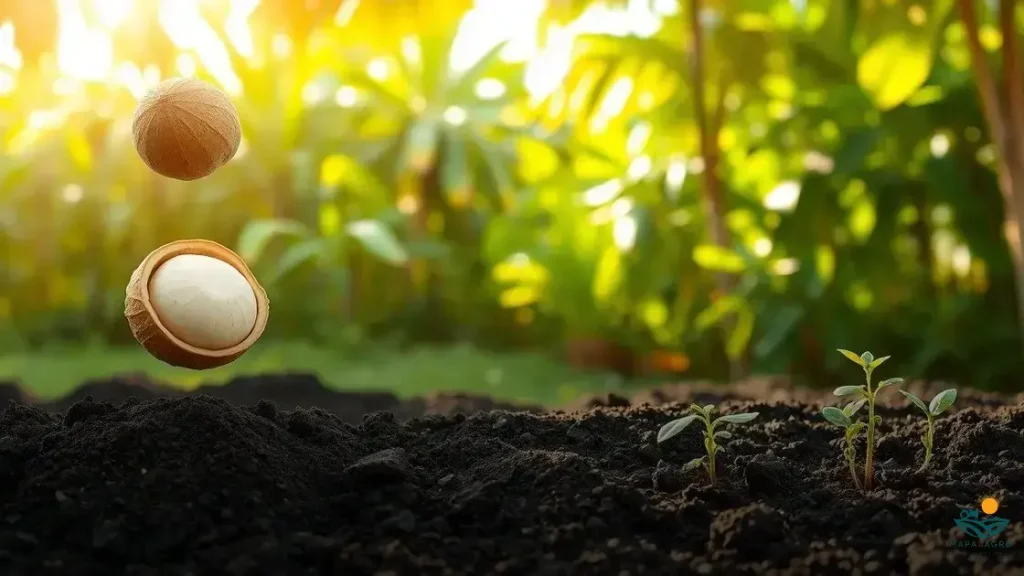 como plantar caju a partir da castanha