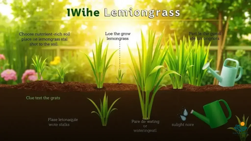 como plantar capim limão