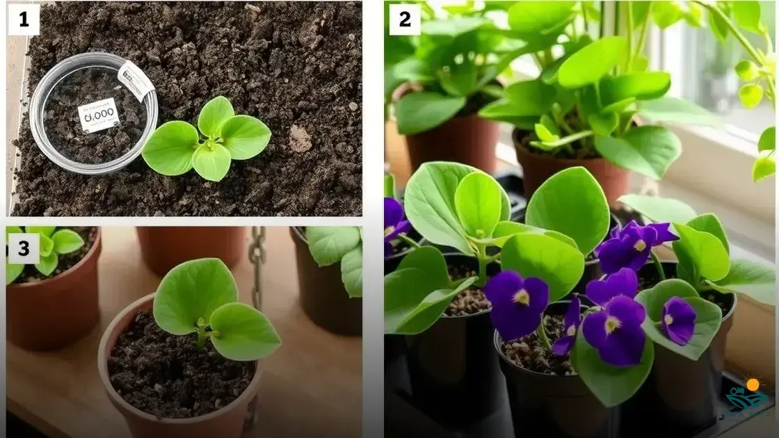 como plantar folhas de violeta